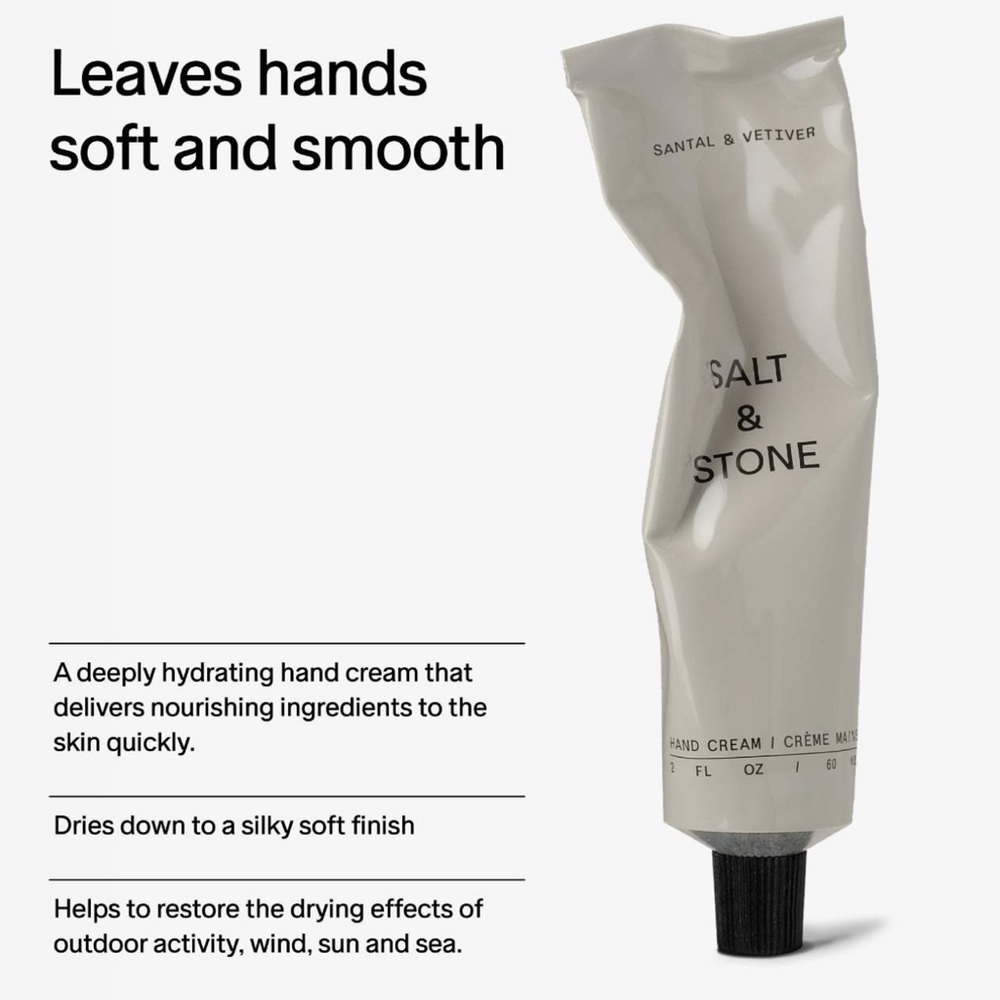 Salt & Stone Santal & Vetiver Hand Cream - Cream - Picture 4 of 11